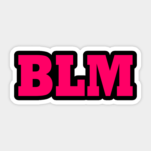 BLM Sticker by Milaino